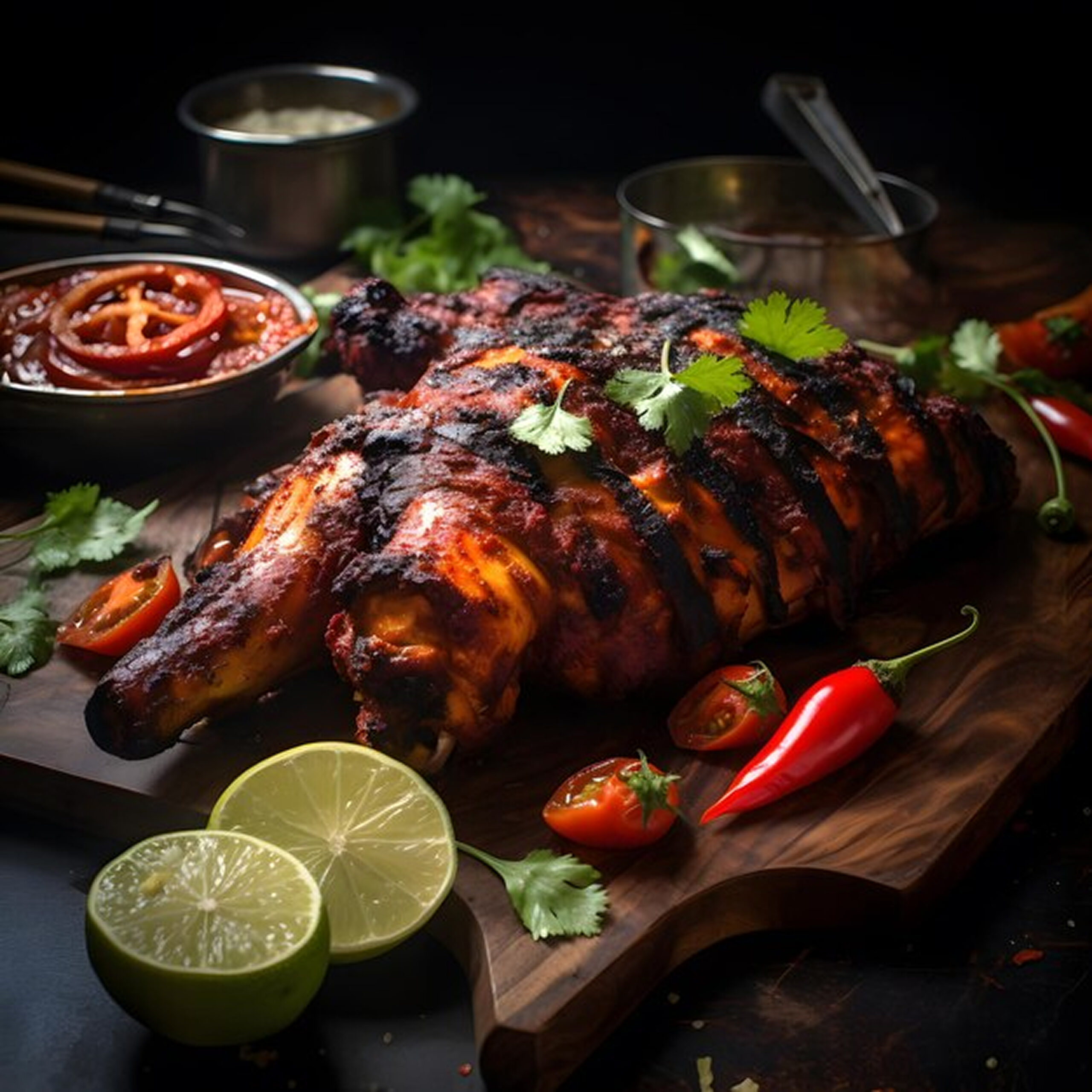 Peri Peri Chicken Marination-2